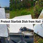 How to protect Starlink Dish from hail