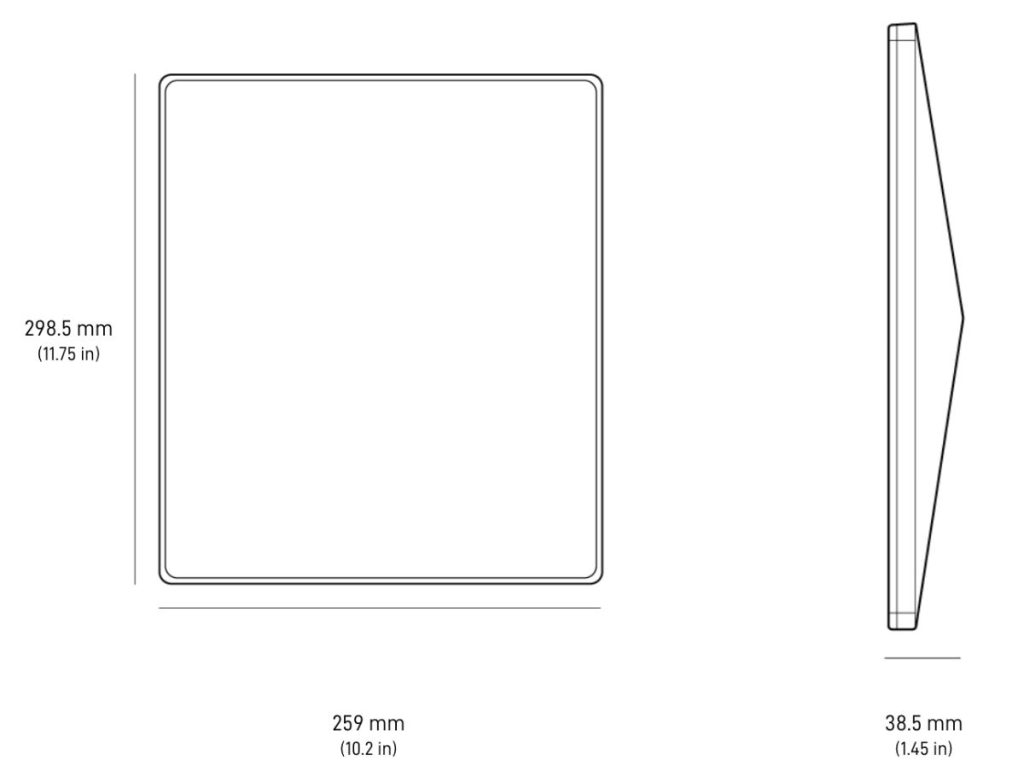 Starlink Mini Antenna Dish Dimensions